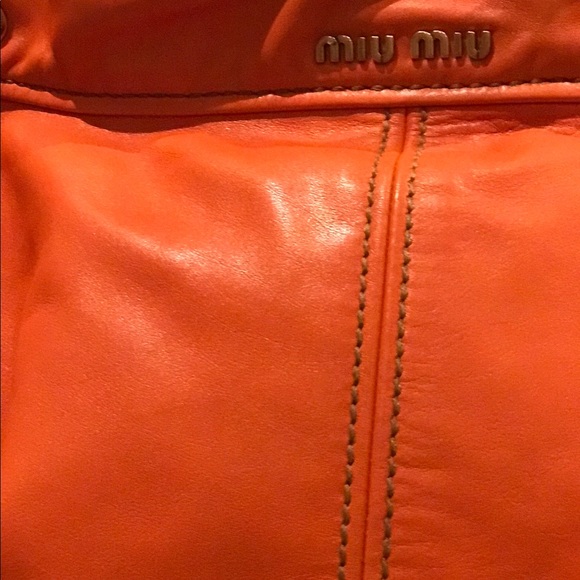 Large Miu Miu tote bag - Picture 4 of 8
